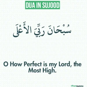 Dua in Sujood